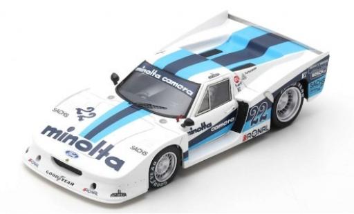 Lotus Europa 1/43 Spark Zakspeed Gruppe 5 RHD No.22 Minolta 1000km Nürburgring 1979 H.Ertl diecast model cars