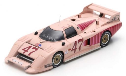 March 83 1/43 Spark G RHD No.47 Candy Cake Road Atlanta 19 P.Romero/D.Bundy diecast model cars