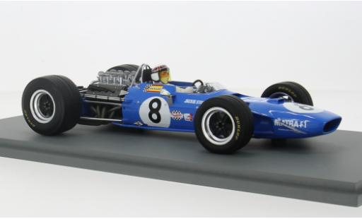 Diecast model cars Matra MS1 1/18 Spark 0 No.8 Formel 1 GP Niederlande 1968 1:18 Matra MS1 1/18 Spark 0 No.8 Formel 1 GP Niederlande 1968 1:18 diecast model cars