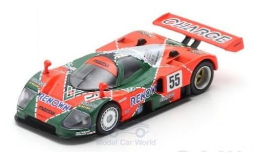 Diecast model cars Mazda 787B 1/64 Spark No.55 Renown 24h Le Mans 1991 V.Weidler/J.Herbert/B.Gachot Mazda 787B 1/64 Spark No.55 Renown 24h Le Mans 1991 V.Weidler/J.Herbert/B.Gachot diecast model cars