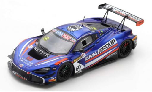 McLaren 720 1/43 Spark S GT3 No.60 59Racing / EMA Racing 12h Bathurst 2020 A.Parente/B.Barnicoat/T.Blomqvist diecast model cars