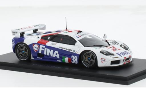 Diecast model cars McLaren F1 1/43 Spark GTR No.38 24h Le Mans 1996 1:43 McLaren F1 1/43 Spark GTR No.38 24h Le Mans 1996 1:43 diecast model cars