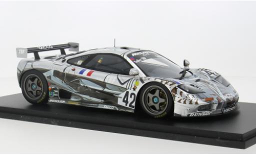 Diecast model cars McLaren F1 1/18 Spark GTR No.42 BBA Competition 24h Le Mans 1995 1:18 McLaren F1 1/18 Spark GTR No.42 BBA Competition 24h Le Mans 1995 1:18 diecast model cars