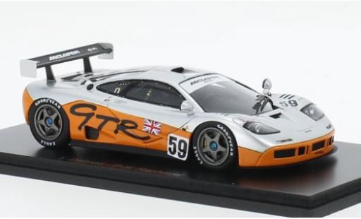 Diecast model cars McLaren F1 1/43 Spark GTR No.59 24h Le Mans Practice 1995 1:43 McLaren F1 1/43 Spark GTR No.59 24h Le Mans Practice 1995 1:43 diecast model cars