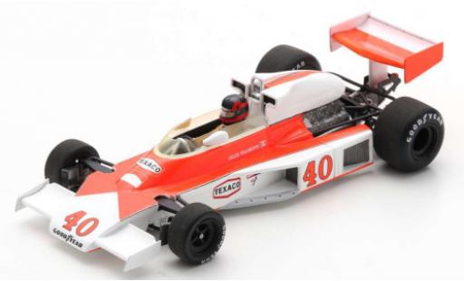 McLaren M23 1/43 Spark No.40 Marlboro Team Formel 1 GP Großbritannien 1977 G.Villeneuve diecast model cars