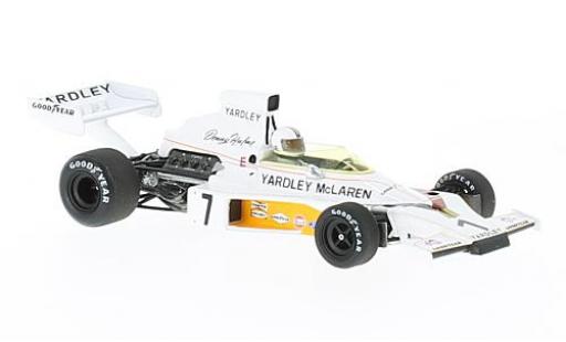 Diecast model cars McLaren M23 1/43 Spark No.7 Yardley Formel 1 GP Schweden 1973 D.Hulme McLaren M23 1/43 Spark No.7 Yardley Formel 1 GP Schweden 1973 D.Hulme diecast model cars