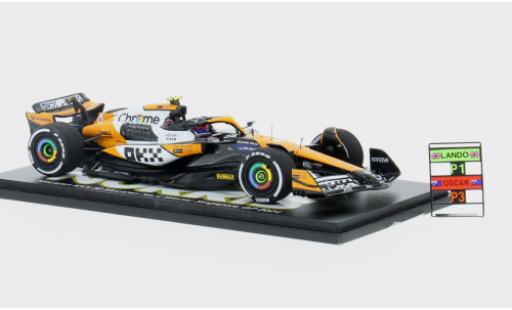 Diecast model cars McLaren F1 1/43 Spark MCL38 GP Singapur 2024 Team #4 1:43 McLaren F1 1/43 Spark MCL38 GP Singapur 2024 Team #4 1:43 diecast model cars