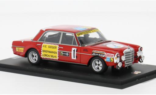 Mercedes 300 1/43 Spark SEL 6.8 AMG 24h Nürburgring 1972 #1 1:43 diecast model cars