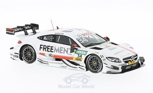 Diecast model cars Mercedes Classe C DTM 1/43 Spark AMG C63 DTM No.34 -AMG DTM Team ART Freemens DTM 2016 E.Ocon Mercedes Classe C DTM 1/43 Spark AMG C63 DTM No.34 -AMG DTM Team ART Freemens DTM 2016 E.Ocon diecast model cars