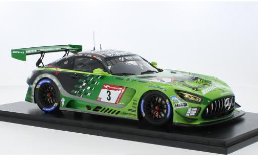 Mercedes AMG GT 1/18 Spark 3 No.3 AMG Team GetSpeed 24h Nürburgring 2023 1:18 diecast model cars