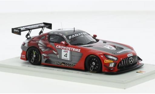 Diecast model cars Mercedes AMG GT 1/43 Spark 3 No.4 CrowdStrike Racing by Riley 24h Spa 2023 1:43 Mercedes AMG GT 1/43 Spark 3 No.4 CrowdStrike Racing by Riley 24h Spa 2023 1:43 diecast model cars