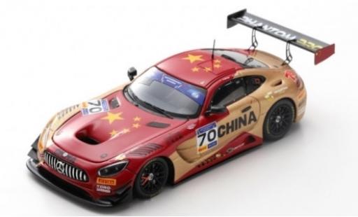 Diecast model cars Mercedes AMG GT 1/43 Spark 3 No.70 Phantom Pro FIA Motorsport Games GT Cup Vallelunga 2019 Team China Y.Zhang/K.Zang Mercedes AMG GT 1/43 Spark 3 No.70 Phantom Pro FIA Motorsport Games GT Cup Vallelunga 2019 Team China Y.Zhang/K.Zang diecast model cars