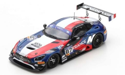 Diecast model cars Mercedes AMG GT 1/43 Spark 3 No.87 ASP Team FIA Motorsport Games GT Cup Vallelunga 2019 Team France J-L.Beaubelique/J.Pla Mercedes AMG GT 1/43 Spark 3 No.87 ASP Team FIA Motorsport Games GT Cup Vallelunga 2019 Team France J-L.Beaubelique/J.Pla diecast model cars