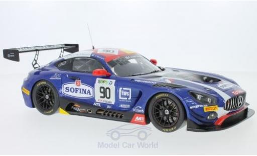 Diecast model cars Mercedes AMG GT 1/18 Spark 3 No.90 AKKA ASP 24h Spa 2017 E.Mortara/M.Meadows/R.Marciello Mercedes AMG GT 1/18 Spark 3 No.90 AKKA ASP 24h Spa 2017 E.Mortara/M.Meadows/R.Marciello diecast model cars