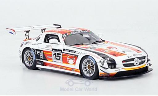 Diecast model cars Mercedes SLS 1/43 Spark AMG No.15 OIM 24h Spa 2011 K.Wauters/A.Kumpen/M.Hezemans Mercedes SLS 1/43 Spark AMG No.15 OIM 24h Spa 2011 K.Wauters/A.Kumpen/M.Hezemans diecast model cars