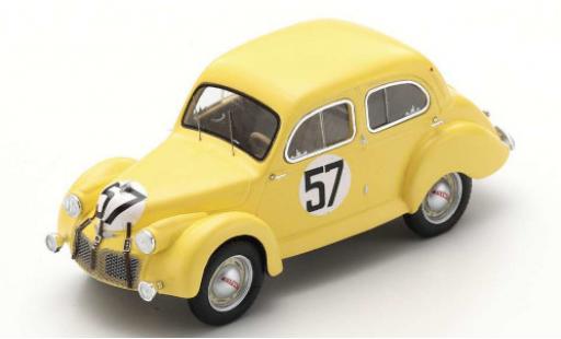 Diecast model cars Panhard Dyna 1/43 Spark X84 No.57 Team Louis Eggen 24h Le Mans 1950 L.Eggen/P.Escale Panhard Dyna 1/43 Spark X84 No.57 Team Louis Eggen 24h Le Mans 1950 L.Eggen/P.Escale diecast model cars