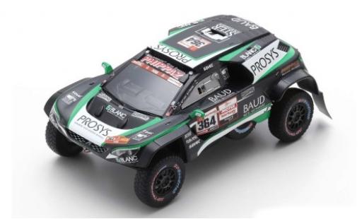 Peugeot 3008 1/43 Spark DKR Maxi No.364 Easy Rally Rallye Dakar 2019 P.Lafay/S.Delaunay diecast model cars