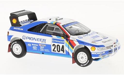 Diecast model cars Peugeot 405 1/43 Spark T16 Grand Raid No.204 Pioneer Rallye Dakar Paris 1989 A.Vatanen/B.Berglund Peugeot 405 1/43 Spark T16 Grand Raid No.204 Pioneer Rallye Dakar Paris 1989 A.Vatanen/B.Berglund diecast model cars