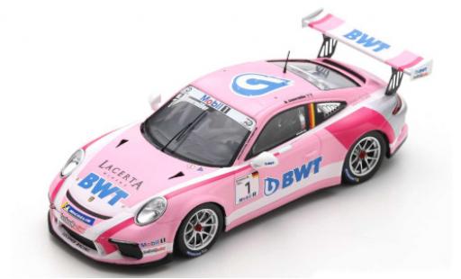 Diecast model cars Porsche 991 GT3 Cup 1/43 Spark 911 () GT3 Cup No.1 BWT Supercup 2018 M.Ammermüller Porsche 991 GT3 Cup 1/43 Spark 911 () GT3 Cup No.1 BWT Supercup 2018 M.Ammermüller diecast model cars