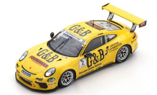 Diecast model cars Porsche 991 GT3 Cup 1/43 Spark 911 () GT3 Cup No.2 Carrera Cup Scandinavia 2018 L.Sundahl Porsche 991 GT3 Cup 1/43 Spark 911 () GT3 Cup No.2 Carrera Cup Scandinavia 2018 L.Sundahl diecast model cars