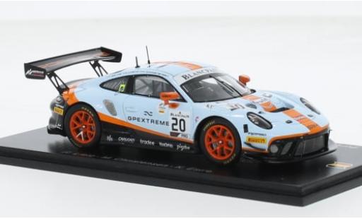 Diecast model cars Porsche 992 GT3 R 1/43 Spark 911 (991) No.20 GPX Racing 24h Spa 2019 1:43 Porsche 992 GT3 R 1/43 Spark 911 (991) No.20 GPX Racing 24h Spa 2019 1:43 diecast model cars