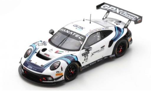 Diecast model cars Porsche 991 GT3 R 1/43 Spark 911 () GT3 R No.22 GPX Racing WEC 1000km Paul Ricard 2021 M.Campbell/E.Bamber/M.Jaminet Porsche 991 GT3 R 1/43 Spark 911 () GT3 R No.22 GPX Racing WEC 1000km Paul Ricard 2021 M.Campbell/E.Bamber/M.Jaminet diecast model cars