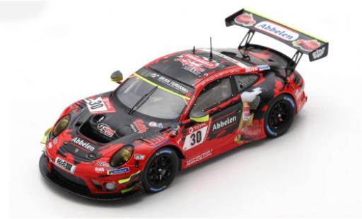 Diecast model cars Porsche 992 GT3 R 1/43 Spark 911 (991) GT3 R No.30 Frikadelli Racing Team 24h Nürburgring 2020 K.Abbelen/N.Siedler/A.Müller/R.Renauer Porsche 992 GT3 R 1/43 Spark 911 (991) GT3 R No.30 Frikadelli Racing Team 24h Nürburgring 2020 K.Abbelen/N.Siedler/A.Müller/R.Renauer diecast model cars