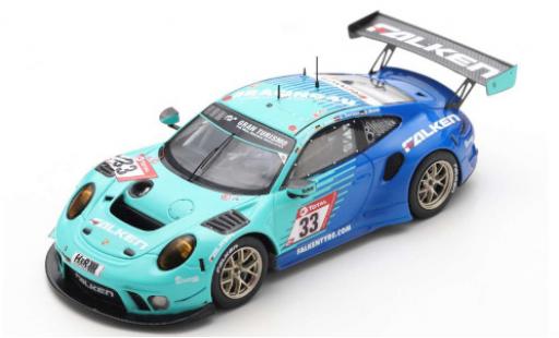Diecast model cars Porsche 992 GT3 R 1/43 Spark 911 (991) GT3 R No.33 Falken Motorsports Falken 24h Nürburgring 2020 K.Bachler/S.Müller/C.Engelhart/D.Werner Porsche 992 GT3 R 1/43 Spark 911 (991) GT3 R No.33 Falken Motorsports Falken 24h Nürburgring 2020 K.Bachler/S.Müller/C.Engelhart/D.Werner diecast model cars