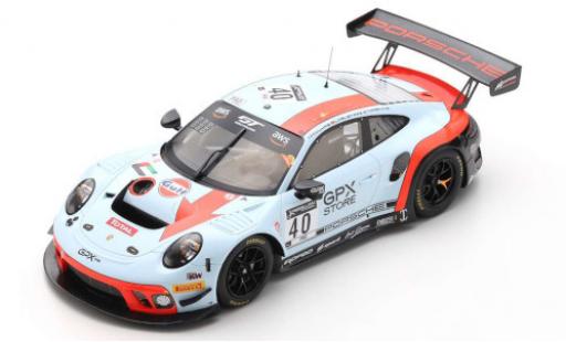 Diecast model cars Porsche 992 GT3 R 1/18 Spark 911 (991) GT3 R No.40 GPX Racing Gulf 24h Spa 2020 R.Dumas/L.Deletraz/T.Preining Porsche 992 GT3 R 1/18 Spark 911 (991) GT3 R No.40 GPX Racing Gulf 24h Spa 2020 R.Dumas/L.Deletraz/T.Preining diecast model cars