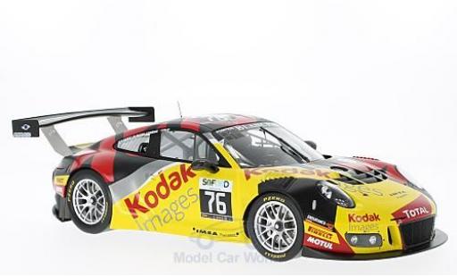 Porsche 991 GT3 R 1/18 Spark 911 () GT3 R No.76 IMSA Performance Kodak 24h Spa 2016 P.Pilet/M.Jousse/R.Narac/T.Cornac diecast model cars