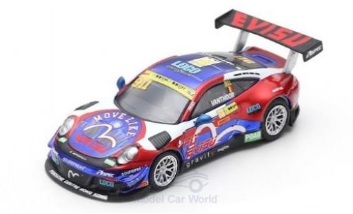 Diecast model cars Porsche 991 GT3 R 1/64 Spark 911 () GT3 R No.911 Craft Bamboo Racing Fia GT World Cup Macau 2017 L.Vanthoor Porsche 991 GT3 R 1/64 Spark 911 () GT3 R No.911 Craft Bamboo Racing Fia GT World Cup Macau 2017 L.Vanthoor diecast model cars