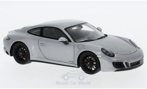 Diecast model cars Porsche 991 GTS 1/43 Spark 911 ( II) Carrera 4 GTS grey 2017 Porsche 991 GTS 1/43 Spark 911 ( II) Carrera 4 GTS grey 2017 diecast model cars