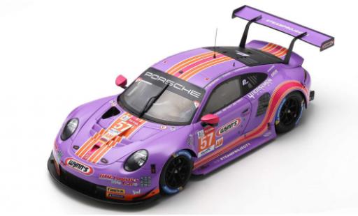 Diecast model cars Porsche 992 RSR 1/18 Spark 911 (991) RSR No.57 Team Project 1 Wynns 24h Le Mans 2020 J.Bleekemolen/F.Fraga/B.Keating Porsche 992 RSR 1/18 Spark 911 (991) RSR No.57 Team Project 1 Wynns 24h Le Mans 2020 J.Bleekemolen/F.Fraga/B.Keating diecast model cars