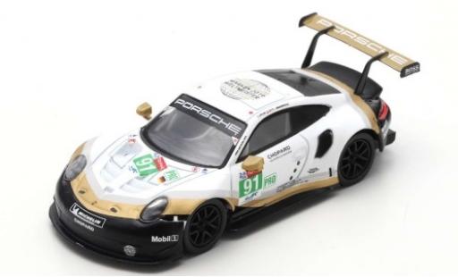 Diecast model cars Porsche 992 RSR 1/18 Spark 911 (991) RSR No.91 GT Team 24h Le Mans 2019 R.Lietz/G.Bruni/F.Makowiecki Porsche 992 RSR 1/18 Spark 911 (991) RSR No.91 GT Team 24h Le Mans 2019 R.Lietz/G.Bruni/F.Makowiecki diecast model cars