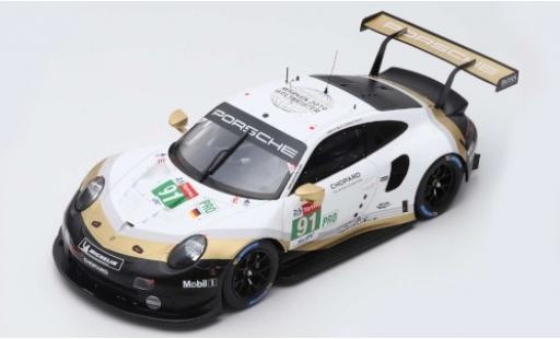 Diecast model cars Porsche 992 RSR 1/87 Spark 911 (991) RSR No.91 GT Team LMGTE Pro 24h Le Mans 2019 R.Lietz/G.Bruni/F.Makowiecki Porsche 992 RSR 1/87 Spark 911 (991) RSR No.91 GT Team LMGTE Pro 24h Le Mans 2019 R.Lietz/G.Bruni/F.Makowiecki diecast model cars