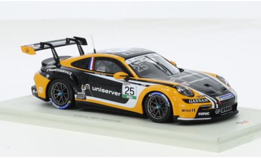 Porsche 992 GT3 1/43 Spark 911  Cup No.25 Carrera Cup Deutschland 2023 1:43 diecast model cars