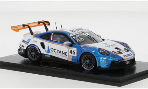 Diecast model cars Porsche 992 GT3 1/43 Spark 911  Cup No.46 Carrera Cup Benelux 2023 1:43 Porsche 992 GT3 1/43 Spark 911  Cup No.46 Carrera Cup Benelux 2023 1:43 diecast model cars