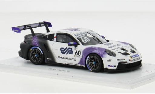 Porsche 992 GT3 1/43 Spark 911  Cup No.60 Carrera Cup Japan 2022 1:43 diecast model cars