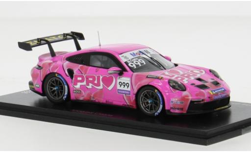 Porsche 992 GT3 1/43 Spark 911  Cup No.999 Carrera Cup Brasilien 2023 1:43 diecast model cars