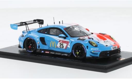 Porsche 992 GT3 1/43 Spark 911  No.25 Huber Motorsport 24h Nürburgring 2023 1:43 diecast model cars