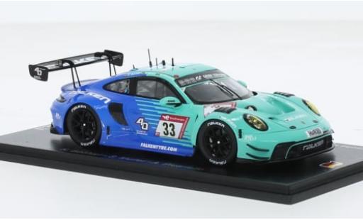 Diecast model cars Porsche 992 GT3 R 1/43 Spark 911  No.33 Falken Motorsports Falken 24h Nürburgring 2023 1:43 Porsche 992 GT3 R 1/43 Spark 911  No.33 Falken Motorsports Falken 24h Nürburgring 2023 1:43 diecast model cars
