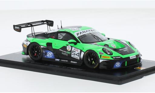 Diecast model cars Porsche 992 GT3 R 1/43 Spark 911  No.54 Dinamic GT Huber Racing 24h Spa 2023 1:43 Porsche 992 GT3 R 1/43 Spark 911  No.54 Dinamic GT Huber Racing 24h Spa 2023 1:43 diecast model cars