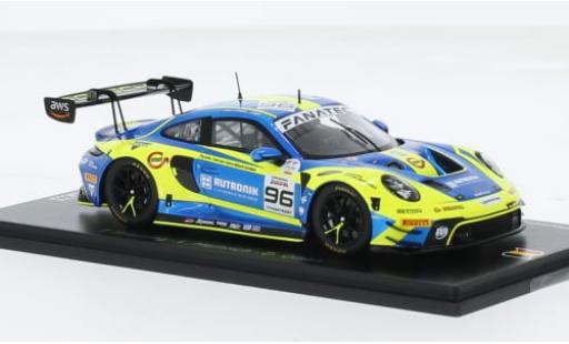 Diecast model cars Porsche 992 GT3 R 1/43 Spark 911  No.96 Rutronik Racing 24h Spa 2023 1:43 Porsche 992 GT3 R 1/43 Spark 911  No.96 Rutronik Racing 24h Spa 2023 1:43 diecast model cars