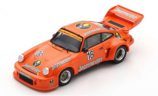Diecast model cars Porsche 930 RSR 1/43 Spark 911 Carrera RSR No.16 Jägermeister 1000 Km Nürburgring 1977 E.Schimpf/A.Fischhaber Porsche 930 RSR 1/43 Spark 911 Carrera RSR No.16 Jägermeister 1000 Km Nürburgring 1977 E.Schimpf/A.Fischhaber diecast model cars