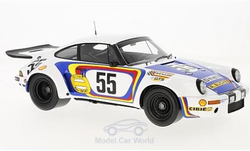 Porsche 930 RSR 1/18 Spark 911 Carrera RSR No.55 24h Le Mans 1975 C.Ballot-Lena/J.Bienvenue diecast model cars
