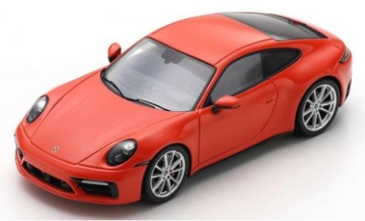 Diecast model cars Porsche 992 S 1/43 Spark 911 Carrera S () red 2019 Porsche 992 S 1/43 Spark 911 Carrera S () red 2019 diecast model cars