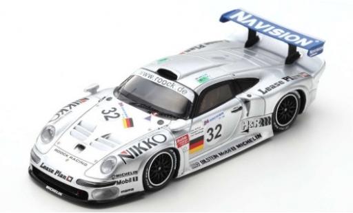Porsche 996 GT1 1/43 Spark 911 GT1 No.32 Roock Racing 24h Le Mans 1997 A.McNish/S.Ortelli/K.Wendlinger diecast model cars