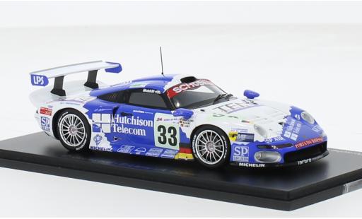 Porsche 996 GT1 1/43 Spark 911 No.33 Schübel Engineering 24h Le Mans 1997 1:43 diecast model cars