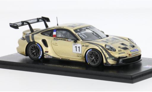 Porsche 911 1/43 Spark GT3 Carrera Cup France 2024 #11 1:43 diecast model cars