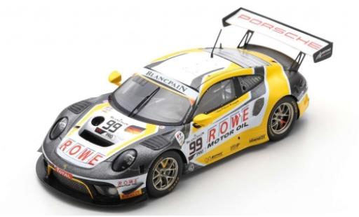 Diecast model cars Porsche 992 GT3 R 1/43 Spark 911 GT3 R (991) No.99 ROWE Racing 24h Spa 2019 D.Olsen/M.Campbell/D.Werner Porsche 992 GT3 R 1/43 Spark 911 GT3 R (991) No.99 ROWE Racing 24h Spa 2019 D.Olsen/M.Campbell/D.Werner diecast model cars